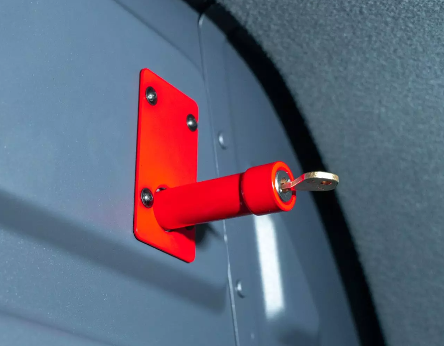 Carbolt 103. Basis unit met 2 sloten, 1x achterdeuren en 1x zijdeur inclusief montage