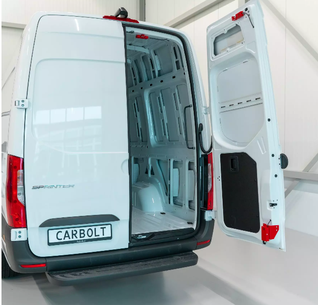 Carbolt 103. Basis unit met 2 sloten, 1x achterdeuren en 1x zijdeur inclusief montage