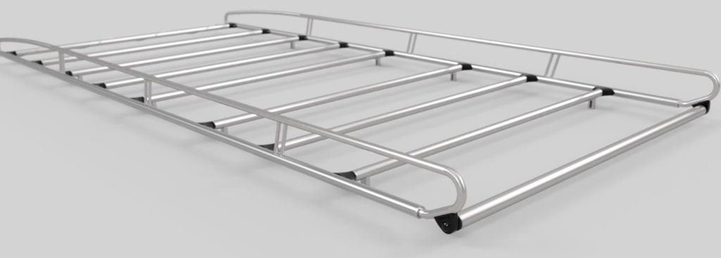 Imperiaal RVS, L3 H2+H3, WB 3640, normaal/verhoogd dak, dakmontage, 371 cm lang