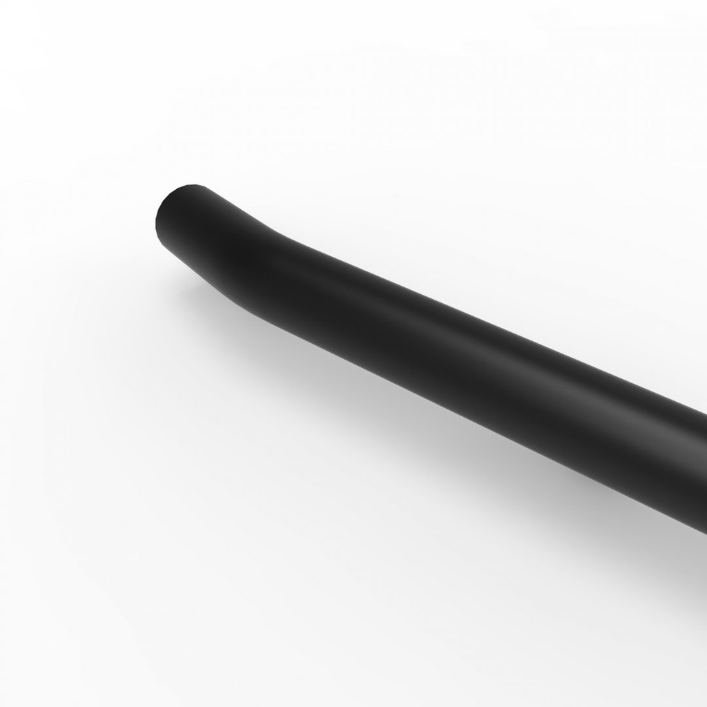 Side-bars Mat zwart, set, L3 FWD MAN TGE 2017/ VW Crafter 2017 incl. montage