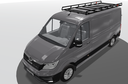 O19 Aluminium zwart geanodiseerd imperiaal tbv. Crafter '17-/MAN TGE L3H2 zonder Roof Rails. incl. montage